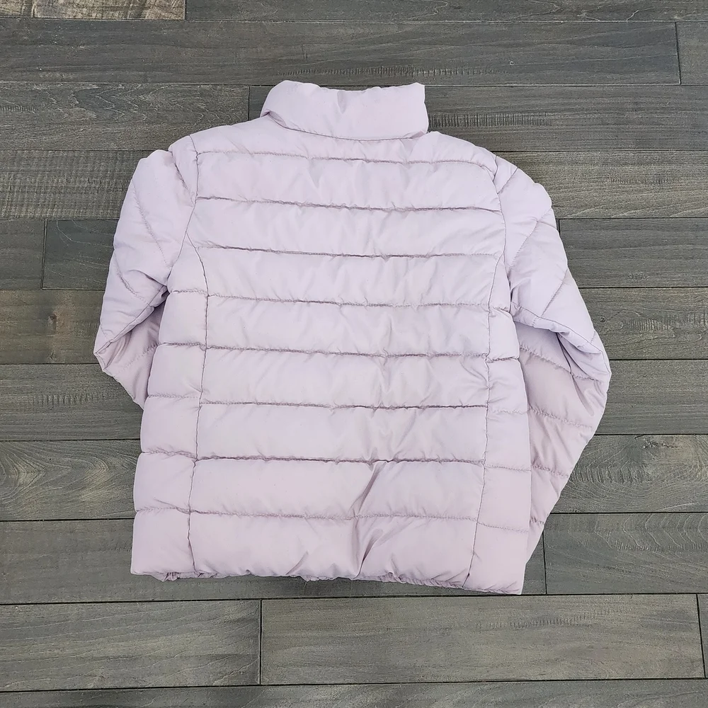 Childrens Place Girls' Puff Jacket in Light Lavender WATER RESISTANT